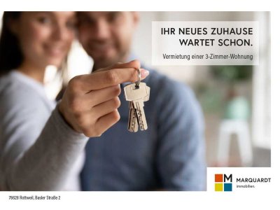 Ihr neues Zuhause wartet schon.
3-Zi-Neubau-Whg in Rottweil