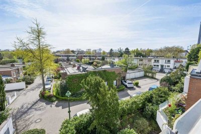Großzügige 2-Zimmer-Wohnung mit Süd-Loggia, Balkon und Stellplatz in beliebter Lage von Düsseldorf