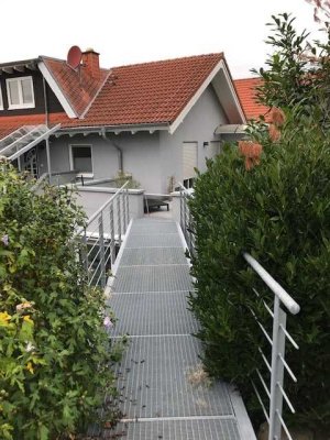Idyllische Maisonette-Wohnung mit Balkon