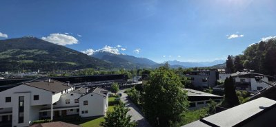 Fritzens: Sonnige 3-Zimmer-Terrassenwohnung mit Kachelofen am Sonnenhang