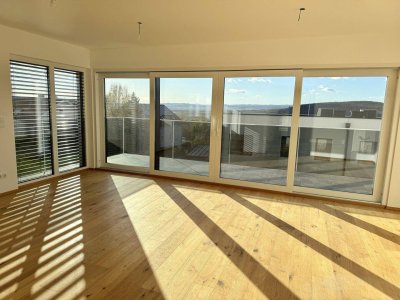 Doppelhaushälfte zur MIETE nahe Eisenstadt – Mit Garten, Balkon &amp; Panorama-Dachterrasse