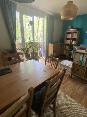 Helle Gepflegte 1 Zi. Wohnung mit EBK und Balkon in sehr guter Lage von Karlsruhe