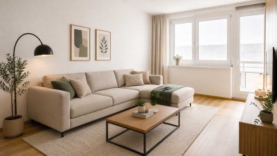Attraktive Kapitalanlage: Vermietete 3-Zimmer-Wohnung mit Südbalkon im 2. Obergeschoss