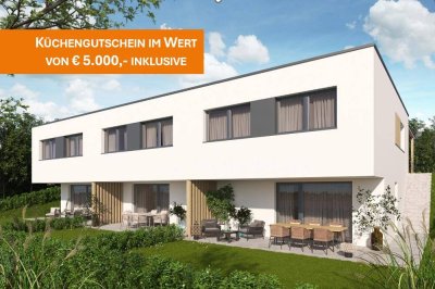 NEUBAU - Modernes Reihenhaus in attraktiver Lage in Eggelsberg - Provisionsfrei