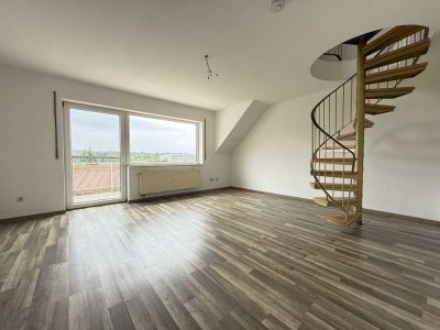 Maisonettewohnung mit Aussicht und Balkon