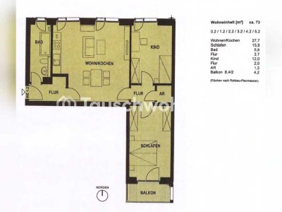 Tauschwohnung: Neuhausen-Nymphenburg: 3-Zimmer-Wohnung tauschen