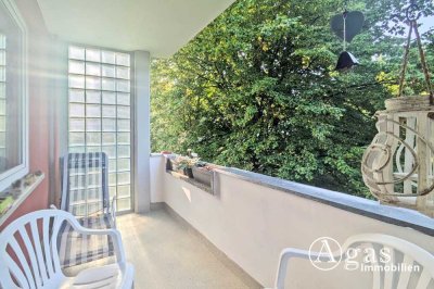 Möblierte 2,5-Zimmer-Wohnung mit Balkon in ruhiger Lage in Buckow
