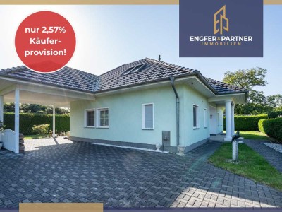 Energieeffizienter, großzügiger Bungalow in ruhiger Lage nahe des Nymphensees!