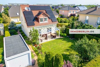 IMMOBERLIN.DE – Toplage! Sonniges Einfamilienhaus mit effizienter Energietechnik (A+) & Südgarten