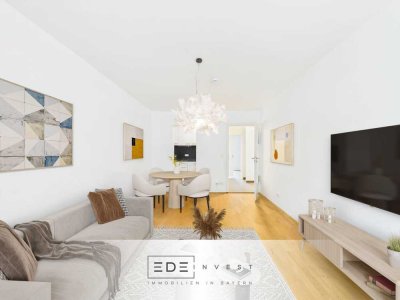 Charmante 2-Zimmer-Wohnung mit Terrasse im begrünten Innenhof