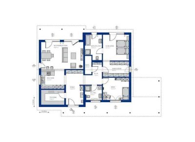 Gestalten Sie Ihren Bungalow SO, wie es Ihnen passt! Barrierefreier, lichtdurchfluteter Wohnraum der