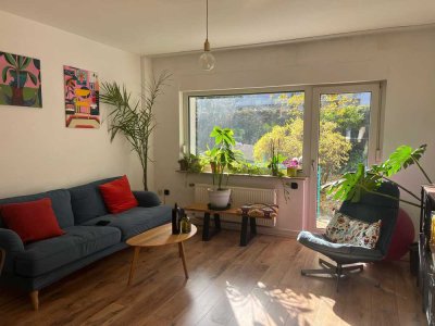 Köln Messe Möbilierte 2-Zimmer Wg. im EG mit Balkon Zug. zum Garten