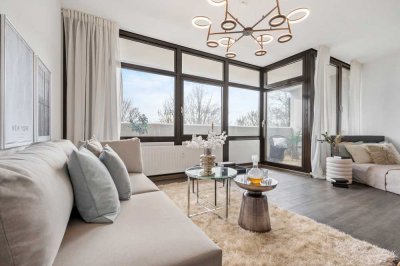 Exklusive, vollständig renovierte 1-Raum-Wohnung mit gehobener Innenausstattung mit EBK in Wiesbaden