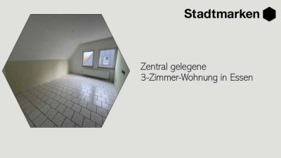 Zentral gelegene 3-Zimmer-Wohnung in Essen