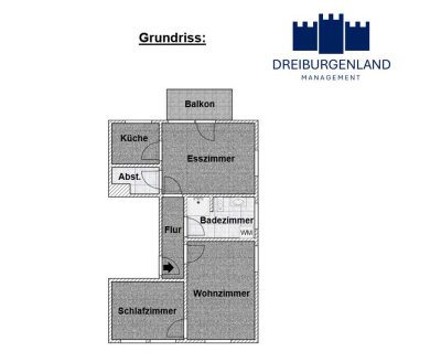 Renovierte 3-Zimmer ETW mit Balkon und TG-Duplex sowie Außenstellplatz