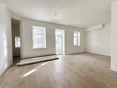 Erstbezug * moderne 3-Raumwohnung * Wohnküche * Balkon * frei nach Vereinbarung