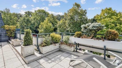 Penthouse mit zwei Dachterrassen in Top-Lage von Bredeney