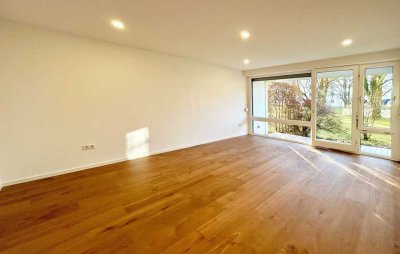 Kapitalanleger oder Privatperson - Kernsanierte Gartenwohnung mit Südterrasse und Gartenanteil