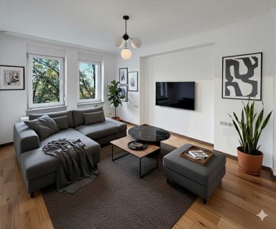 Großzügige 5-Zimmer-Wohnung mit Potenzial und Sanierungsoption in saniertem Mehrfamilienhaus