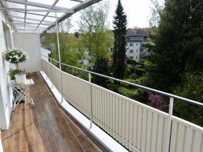 Hübsches Apartment mit großem Balkon im Frankenberger Viertel