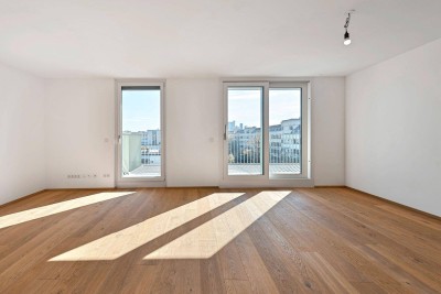 MODERN TRIFFT EDEL &gt;&gt; zentral begehbarer 4-Zimmer Terrassentraum zum Greifen nahe &gt;&gt; TOP ANBINDUNG U4 / U6