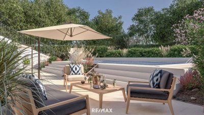 Luxury Living nahe der Stadt Salzburg – 250 m² Wohngefühl wie im eigenen Haus mit Pool
