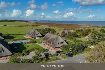 Tolle Obergeschosswohnung mit phantastischem Ausblick in Braderup
