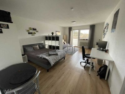 Voll Möblierte 1-Zimmer-Wohnung mit Internet und Südbalkon in Heimsheim von Privat