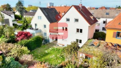 Einfamilienhaus mit Garage und Garten