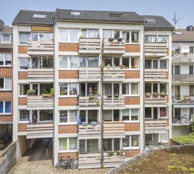 Charmante 1-Zimmer Wohnung im 4. OG mit Balkon in Aachen-Marschiertor