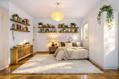 Sonniges West-Apartment mit Südbalkon, Tiefgarage & hochwertiger Pantryküche!