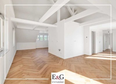 - Wohnen im Herzen von Stuttgart West - Stilvolle 3-Zimmer-Dachgeschoss-Wohnung