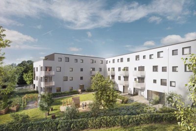 Investment oder Selbstnutzung: 2-Zimmer-Studio mit Süd-Loggia, Garten und wertiger Ausstattung