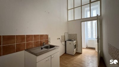 #SQ - SANIERUNGSBEDÜRFTIGE GARCONNIERE MARIA HILFERSTRAßE / TOP 16