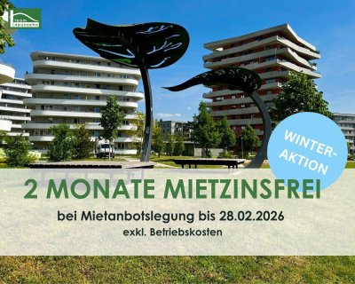 AKTION - 2 MONATE MIETZINSFREI - Cityflair trifft Natur! Schöne 2-Zimmer-Wohnung in ruhiger Lage!
