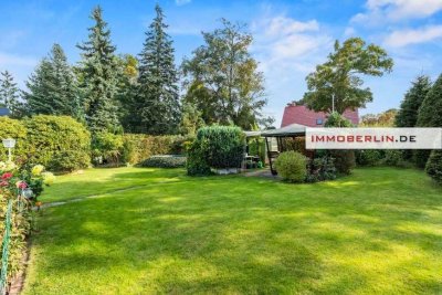 IMMOBERLIN.DE -  Familienfreundlicher Bungalow mit Sonnengarten & Wohnrecht der jetzigen Eigentümer
