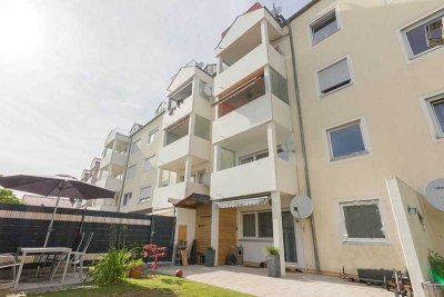 3 Zi-EG-Wohnung mit Terrasse und Garten in Königsbrunn