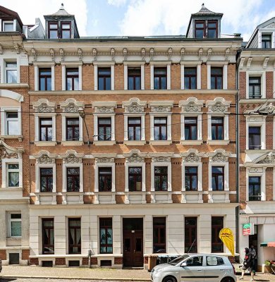 Schöne Wohnung im sanierten Altbau im Herzen von Leipzig-Stötteritz als Kapitalanlage