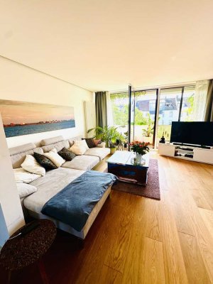 Lichtdurchflutete 3-Raum-Wohnung in Rheinnähe – mit 2 Balkonen und Option auf 4 Zimmer