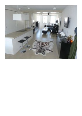 Stilvolle, modernisierte 1,5-Zimmer-Loft-Wohnung mit geh. Innenausstattung mit Balkon und EBK