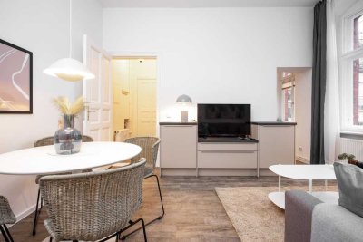 Möblierte und leerstehende 2-Zimmer-Wohnung