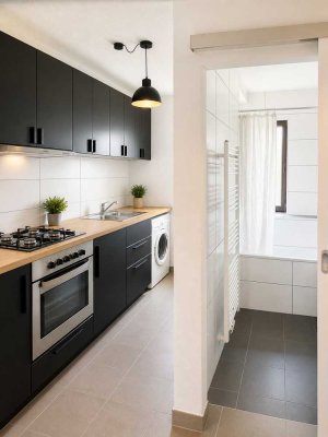 Schöne Singlewohnung in Stadtmitte am Schöntal Park