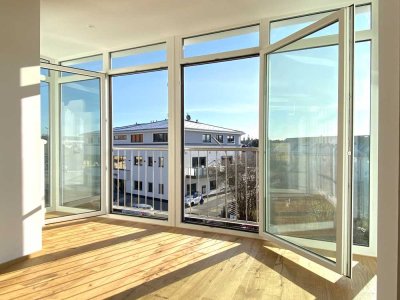 Sehr helle 2-Zimmerwohnung mit neuem Eichenparkett