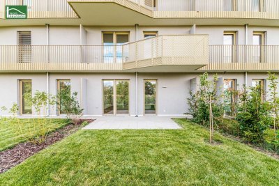 Provisionsfreie Gartenwohnung in absoluter Grünruhelage mit hervorragender Ausstattung (Geothermie, Fussbodentemperierung,..)