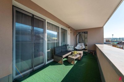 Moderne 3-Zimmer-Wohnung mit Sonnenterrasse und Panoramablick auf das Kitzbüheler Horn