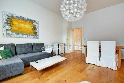 MÖBLIERT - NICE LIVING - 2-Zimmer-Wohnung mit Balkon im Westen