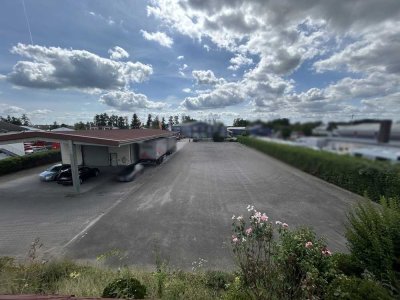 Großes Gewerbegrundstück mit Halle und Wohnhaus und TOP-Autobahnanbindung in Kandel