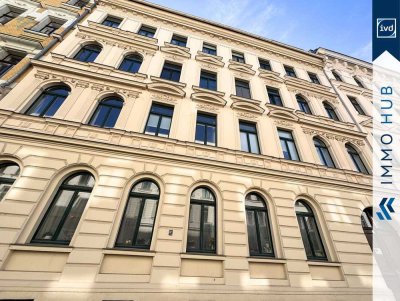 ++ Waldstraßenviertel: Vermietete Altbau-Erdgeschosswohnung mit Tageslichtbad und Abstellraum ++