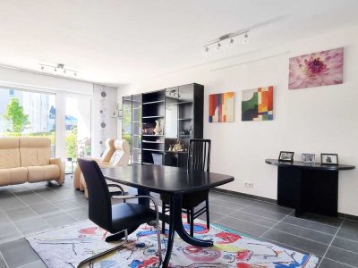 Stilvolle Erdgeschosswohnung mit zwei Terrassen und einem TG-Stellpl - Ihr Rückzugsort in der Stadt!