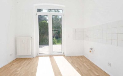 NUR Ab SOFORTAnsprechende 2-Zimmer-Erdgeschosswohnung mit Balkon in Oschersleben (Bode)